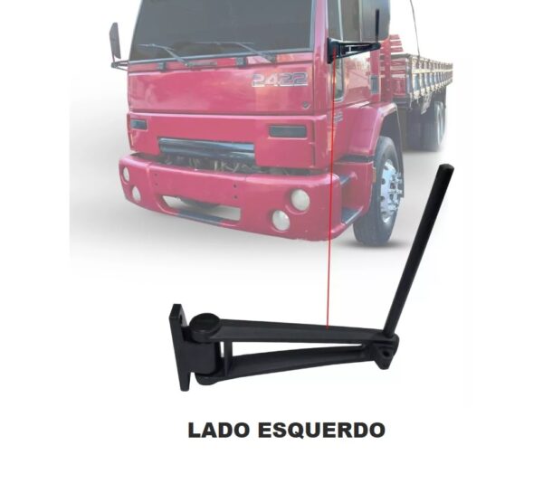 SUPORTE ESPELHO RETROVISOR LADO ESQUERDO - CÓD: 85HB17K719AA