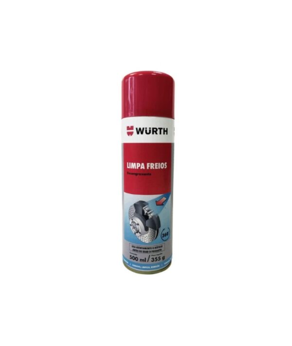 LIMPA FREIO DESENGRAXANTE 500ML WURTH - CÓD: 0893650994