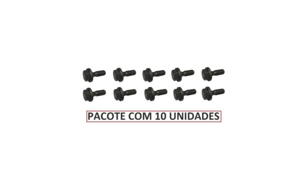 PARAFUSO TIRANTE V SUSPENSÃO TRASEIRA CAMINHÕES VW/FORD (KIT C/ 10 UNIDADES) - CÓDS VW: 2RR599207 // RANDON: 210002334 - Image 3