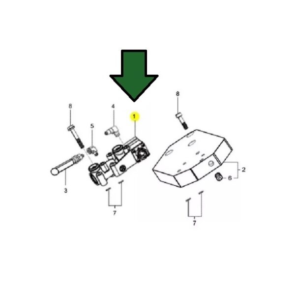 VÁLVULA SOLENOIDE CÂMBIO CAMINHÕES VW / VOLVO / IVECO FORD - CÓDS: BH1X7595AA / 22781002 / 2V2301355 / 1010079 - Image 2