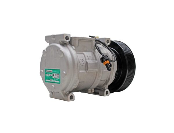 COMPRESSOR AR COND MÁQUINA JOHN DEERE 12V POLIA 8PK 140MM R134A -CÓD 600306 / AH169875 / AN221429 / RE46609 / 4371007260 - Image 3